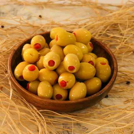 Biberli Yeşil Zeytin