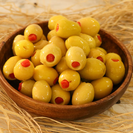 Biberli Yeşil Zeytin