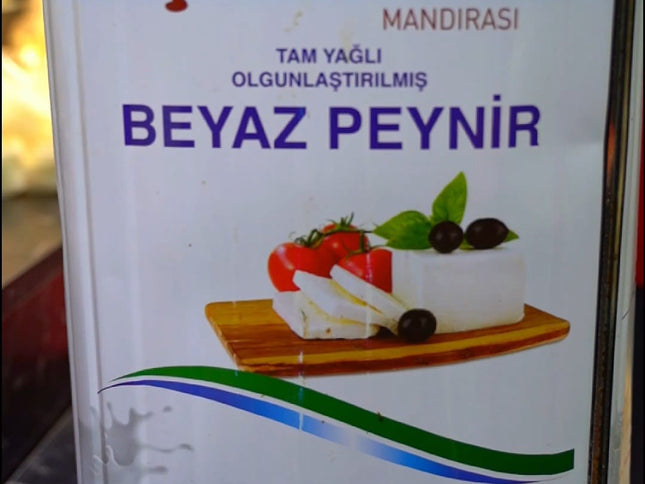 Ezine Keçi-İnek Peyniri 20 Kg Teneke