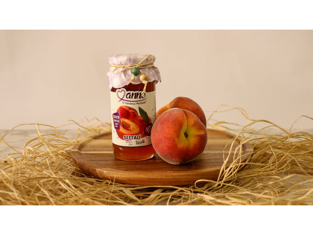 Şeker İlavesiz Şeftali Reçeli 300 GR